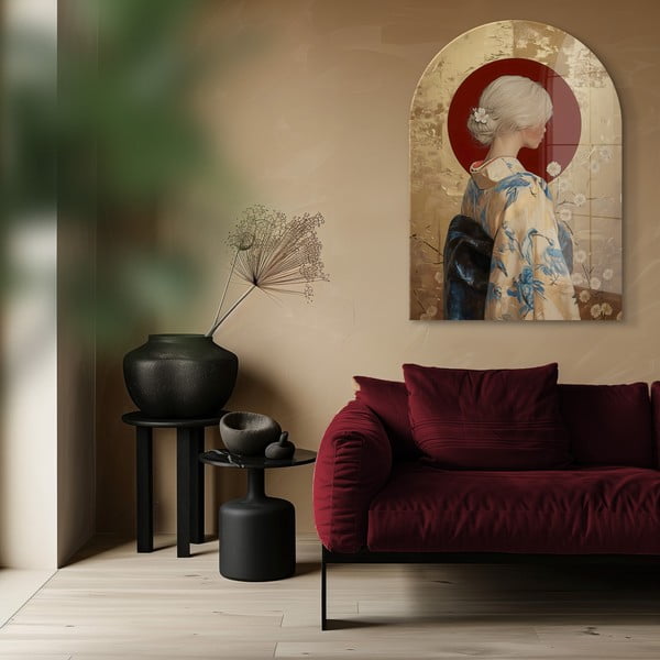 Sklenený obraz 70x100 cm Rukia – Styler-image-2