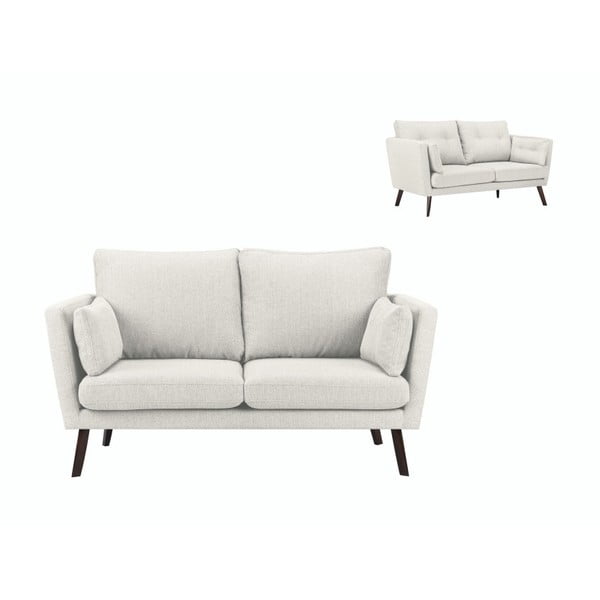 Svetlobéžová dvojmiestna pohovka Mazzini Sofas Elena-image-1