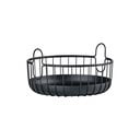 Drôtený kovový košík ø 22x8 cm Inu – Zone