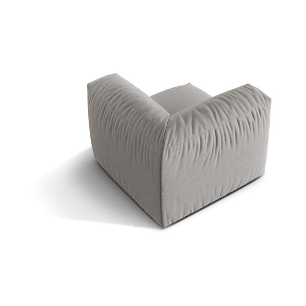 Svetlosivý modul pohovky (variabilný) Martina – Micadoni Home-image-2