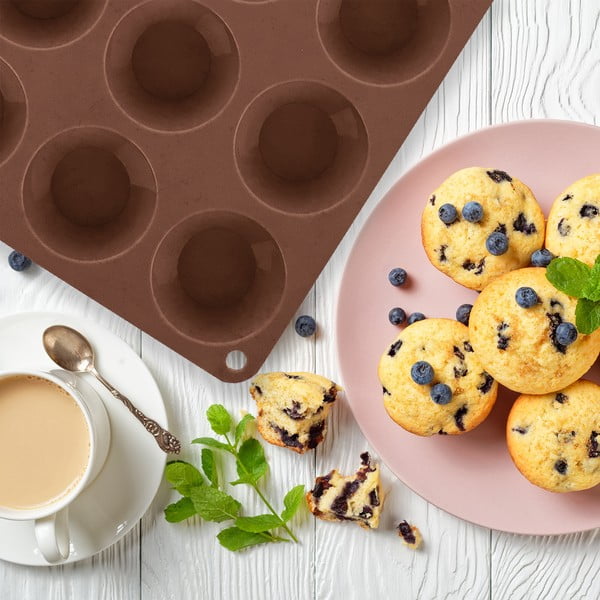 Silikónová forma na pečenie muffinov 23,5x29 cm – Orion-image-1