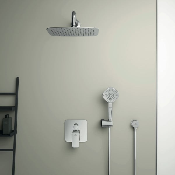 Vaňová podomietková batéria v lesklo striebornej farbe Ceraplan – Ideal Standard-image-3