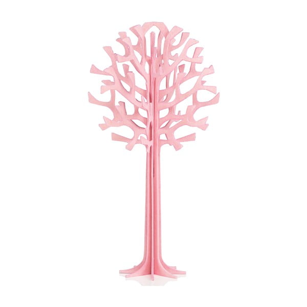 Skladacia pohľadnica Lovi Tree Light Pink, 13.5 cm