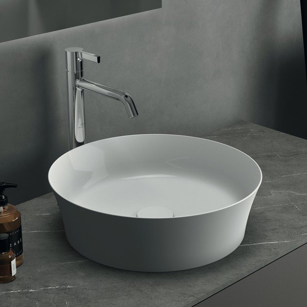 Biele keramické okrúhle umývadlo ø 40 cm Ipalyss – Ideal Standard-image-4