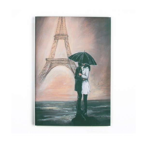 Obraz Graham & Brown Kissing In Paris, 70 x 100 cm