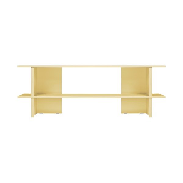 Žltý kovový regál 160x57x37 cm Hes – noo.ma-image-2