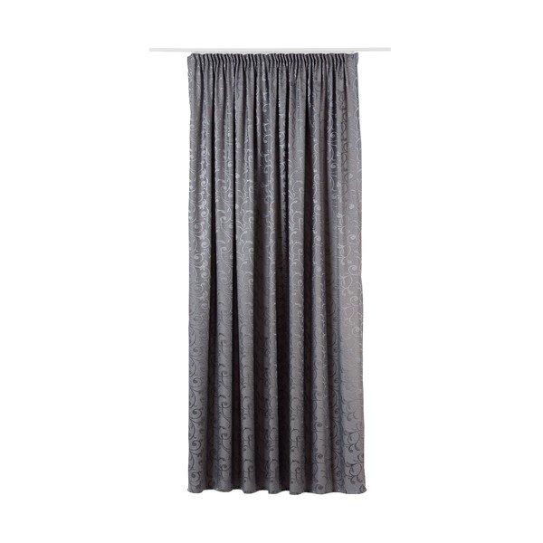 Sivý záves zo žakára 210x245 cm Glory – Mendola Fabrics