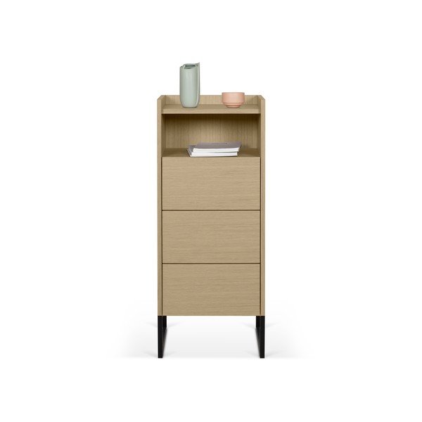 Komoda v dekore dubového dreva, 125 x 49 cm Mara - TemaHome-image-1