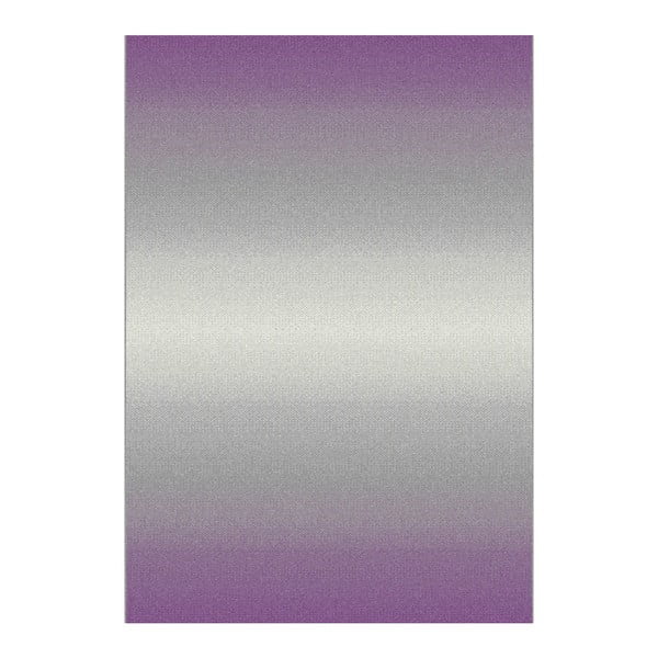 Sivo-fialový koberec Universal Boras, 67 x 250 cm