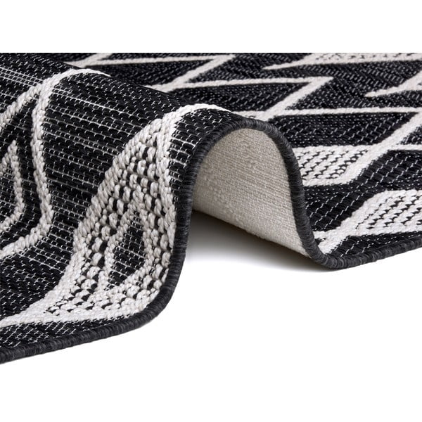 Antracitovosivý vonkajší koberec 77x150 cm – Elle Decoration-image-2