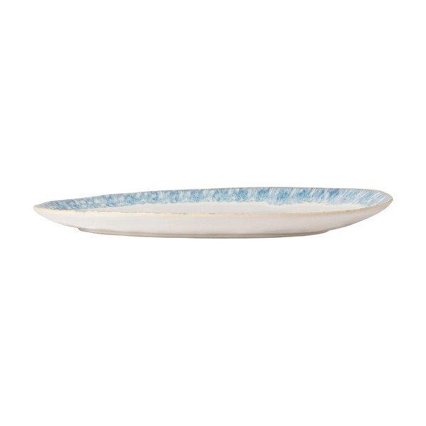 Bielo-modrý kameninový servírovací podnos Costa Nova Brisa, dĺžka 41 cm-image-2