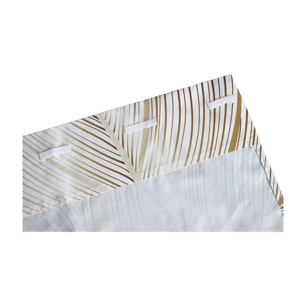 Záves z bavlneného saténu v zlatej farbe 110x170 cm Golden Leaves – Butter Kings-image-2