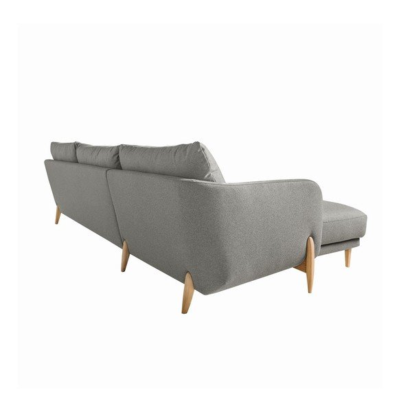 Pohovka Jenny Panno Light Grey s leňoškou na ľavej strane-image-1