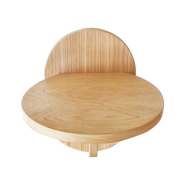 Polica v dekore duba v prírodnej farbe Soft - Woodman-image-4