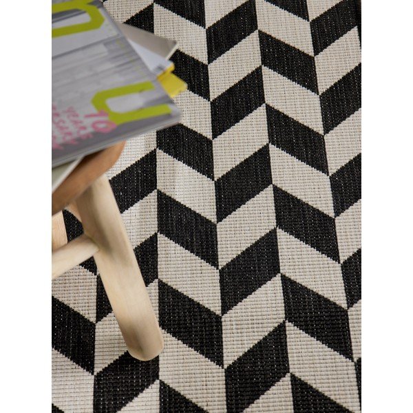 Čierny/krémovobiely vnútorný a vonkajší behúň 80x200 cm Haringey Terrick – Ted Baker-image-1