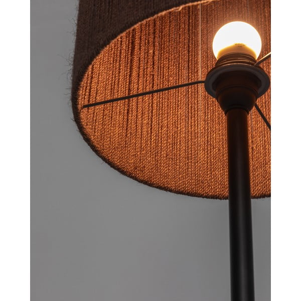 Stolová lampa v tmavoprírodnej farbe z masívu akácie (výška 147 cm) Kor – Kave Home-image-2
