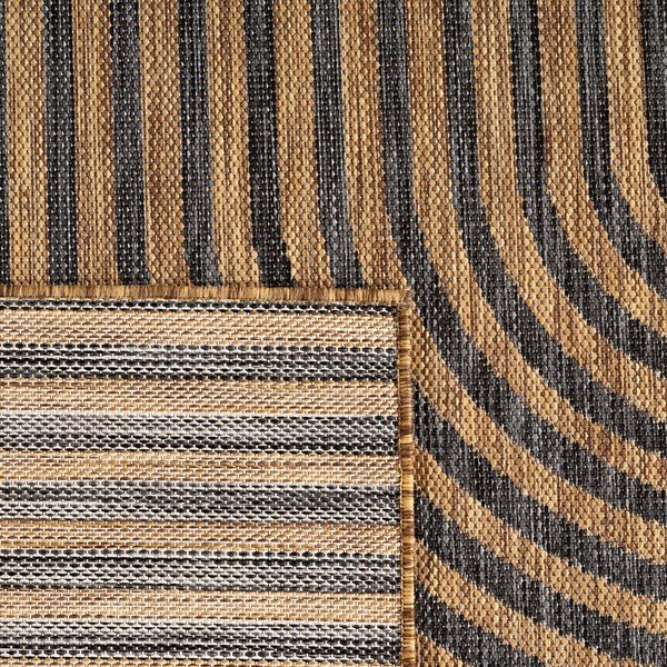 Čierny/hnedý vnútorný a vonkajší koberec 160x230 cm Mira 1453 – Ayyildiz Carpets-image-4