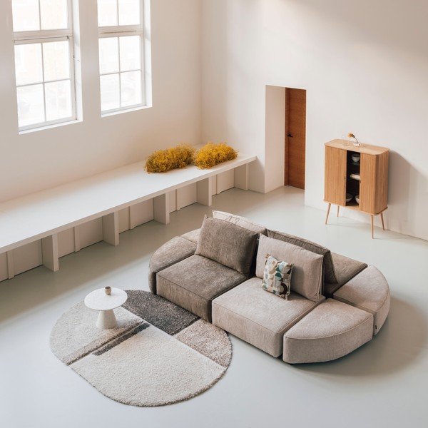 Béžová pohovka 318 cm Hunter – Zuiver-image-3