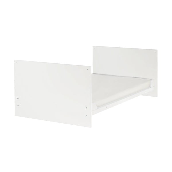 Biela postieľka s nastaviteľnou výškou 70x140 cm Anton – Roba-image-3