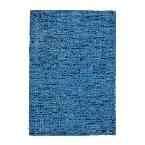 Modrý koberec Laguna, 80x150cm
