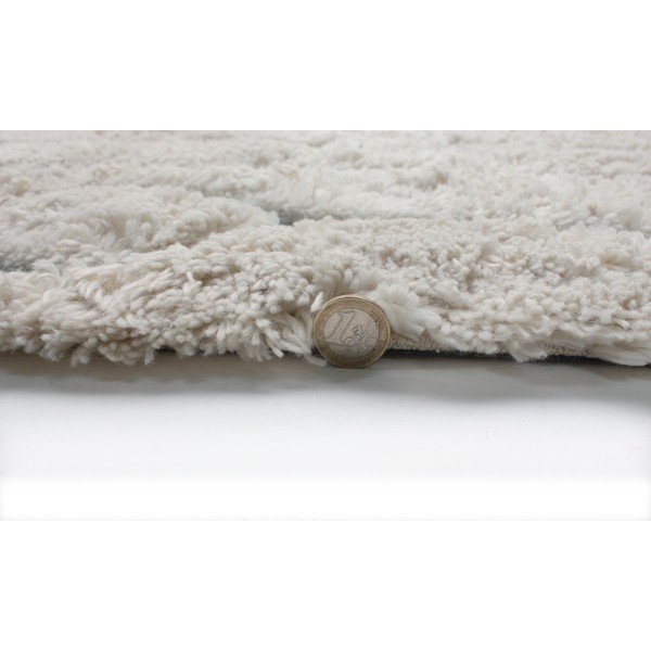 Béžovo-modrý ručne tkaný koberec Flair Rugs Solitaire Sion, 160 × 230 cm-image-3