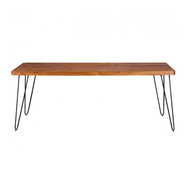 Jedálenský stôl z masívneho sheeshamového dreva Skyport BAGLI, 200 x 80 cm