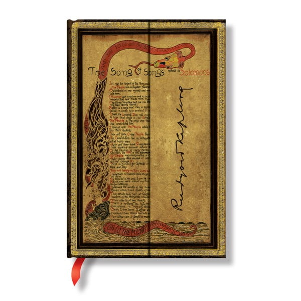 Zápisník s tvrdou väzbou  Paperblanks Kipling, 10 x 14 cm