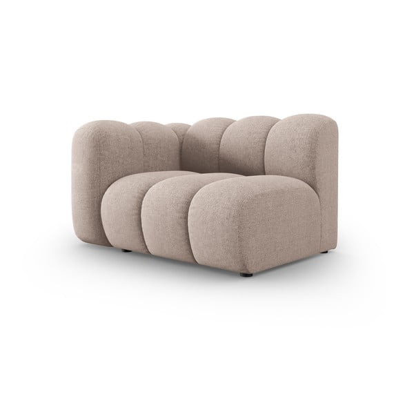 Béžový modul pohovky (ľavý roh) Lupine – Micadoni Home-image-2