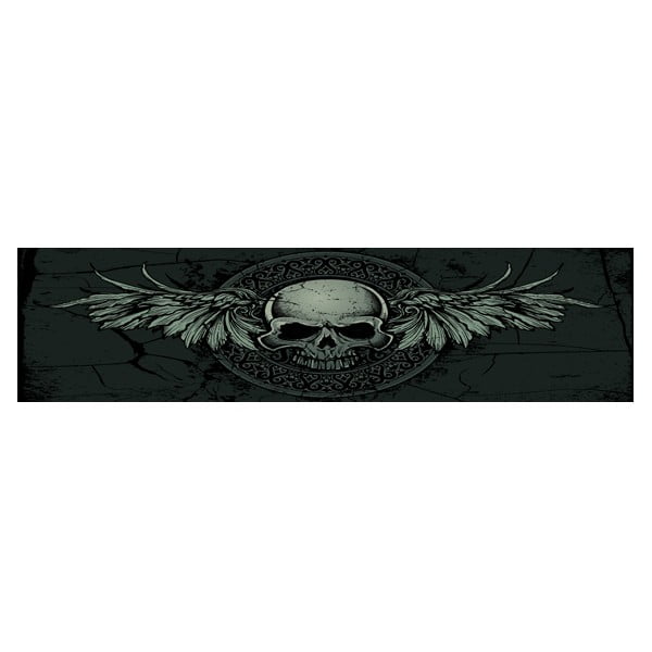 Posteľ Karup Eagle Black / Black Scull,  140x200 cm-image-1