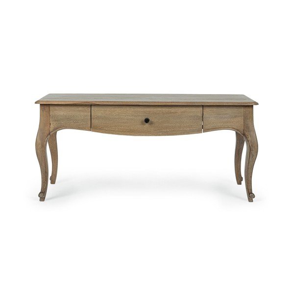 Konferenčný stolík z mangového dreva v tmavo prírodnej farbe 55x110 cm Domitille – Bizzotto-image-2