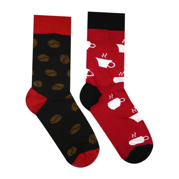 Bavlnené ponožky Hesty Socks Milovník kávy, vel.35-38