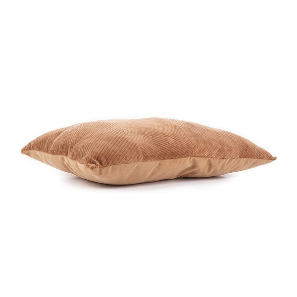 Hnedý zamatový vankúš PT LIVING Velvet, 60 x 30 cm-image-2