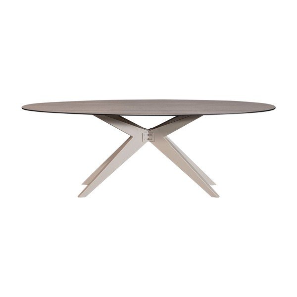 Hliníkový záhradný jedálenský stôl 100x220 cm Elk – Exotan