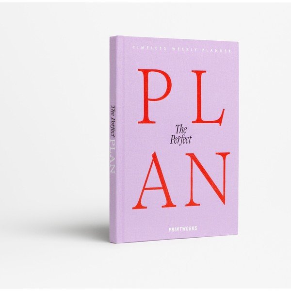 Týždenný plánovač 104 str. The Perfect Plan – Printworks