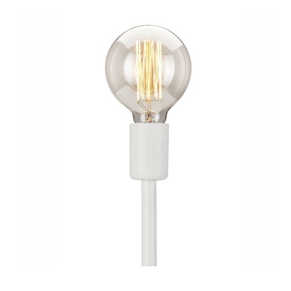 Biela/hnedá stolová lampa (výška  39 cm) Orazio – LAMKUR-image-2