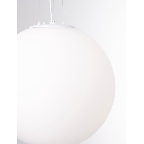 Biele sklenené závesné svietidlo ø 50 cm Nevoso – Nova Luce-image-4