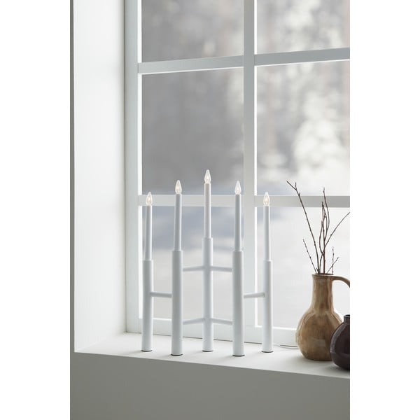 Biela vianočná svetelná dekorácia Cassiopeia – Markslöjd-image-1