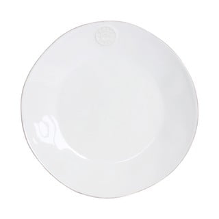 Biely kameninový tanier Ego Dekor Nova, ⌀ 27 cm