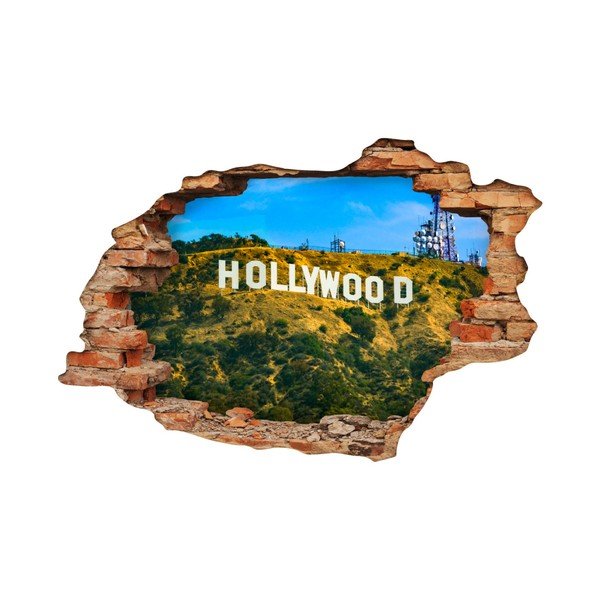 Samolepka Ambiance Landscape Hollywood Hill, 60 × 90 cm-image-2