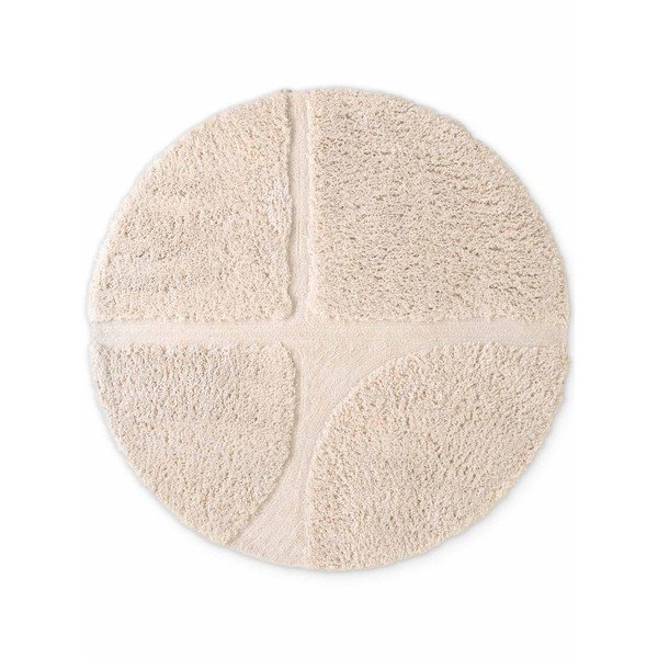 Krémový ručne tkaný okrúhly koberec ø 200 cm Lambeth Jasper – Ted Baker