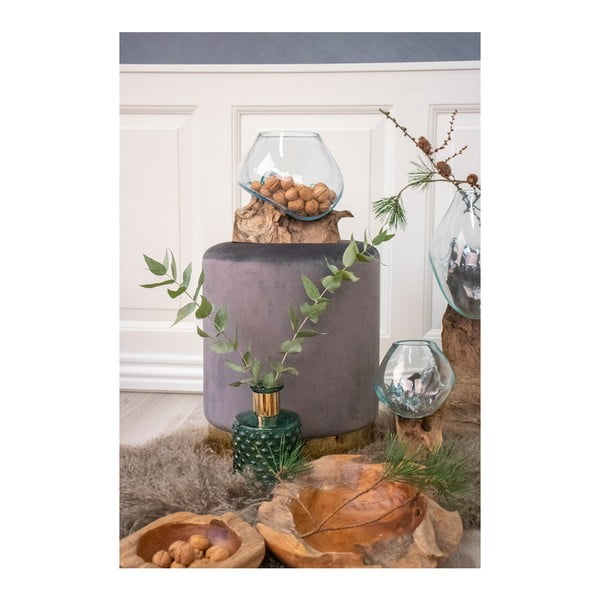 Sivý puf House Nordic Gamby, ø 34 cm-image-1