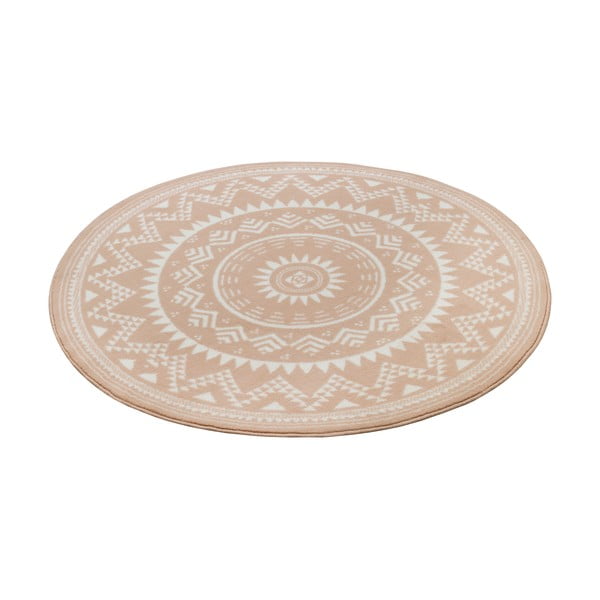 Béžový okrúhly koberec ø 140 cm Valencia - Hanse Home-image-2