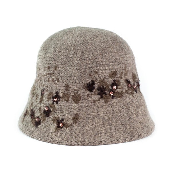 Béžový vlnený klobúčik Art of Polo