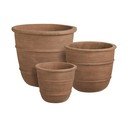Terakotové kvetináče v súprave 3 ks ø 48 cm Kragholm – House Nordic
