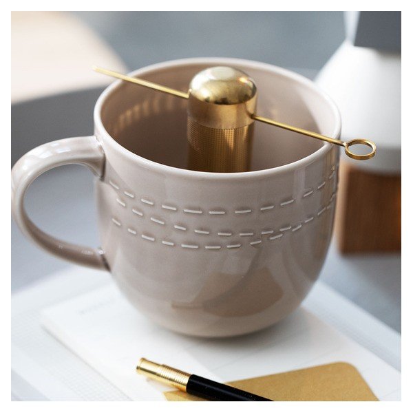 Béžový porcelánový hrnček Villeroy & Boch Like It's my moment, 500 ml-image-1