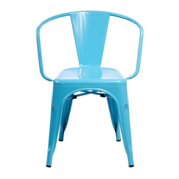 Modrá stolička D2 Paris Arms