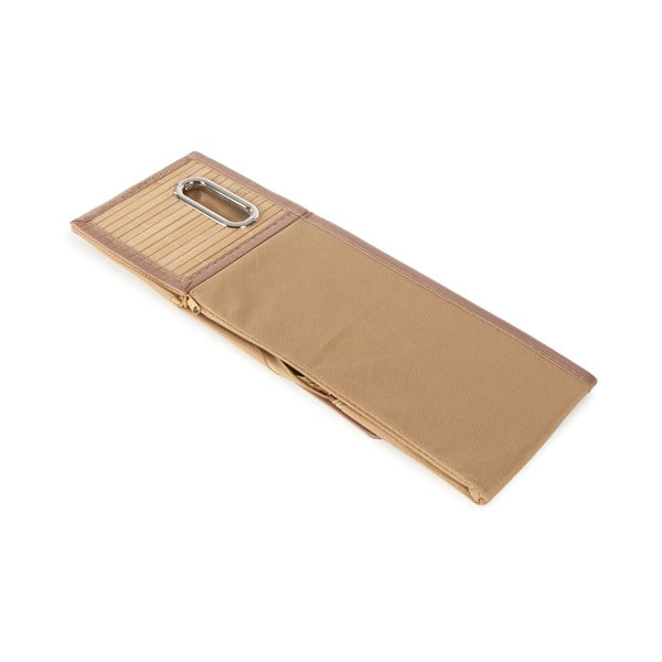 Bambusový úložný box v prírodnej farbe 15x31x15 cm – Compactor-image-4