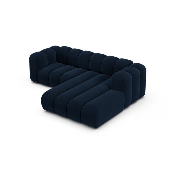 Tmavomodrá rohová pohovka (pravý roh) Lupine – Micadoni Home-image-2