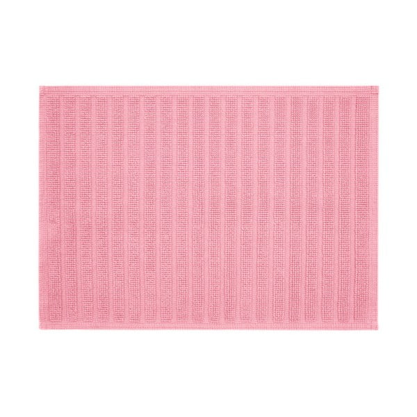 Ružová kúpeľňová predložka Jalouse Maison Tapis De Bain Duro Cerisier, 50 × 70 cm