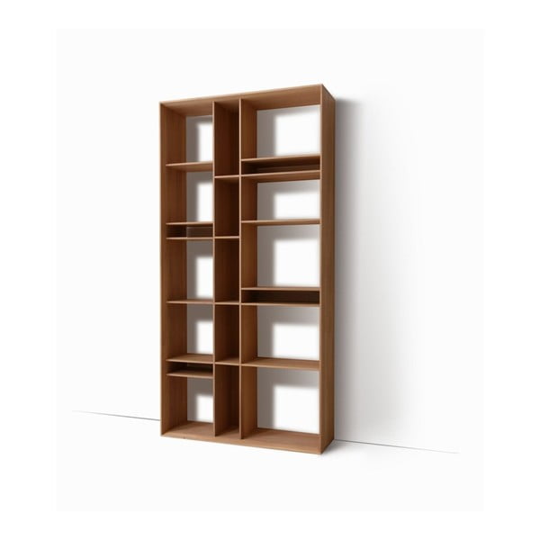 Nástenná knižnica z masívneho dubového dreva Javorina Link